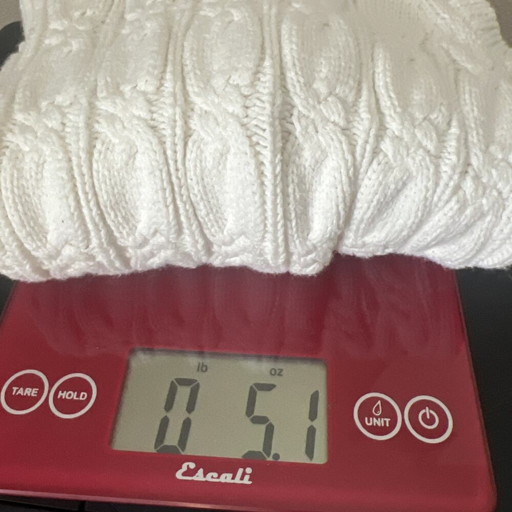 Happily Grey Kids Size Large 10/12 Cable Knit V-Neck Pullover Cardigan Sweater - Picture 7 of 7